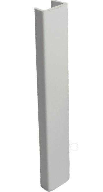 Торцевая заглушка, H=150мм, Белый глянец в Казани