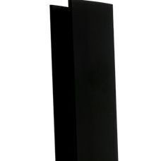 Угловое соединение 135гр, H=150мм, Черный глянец в Казани